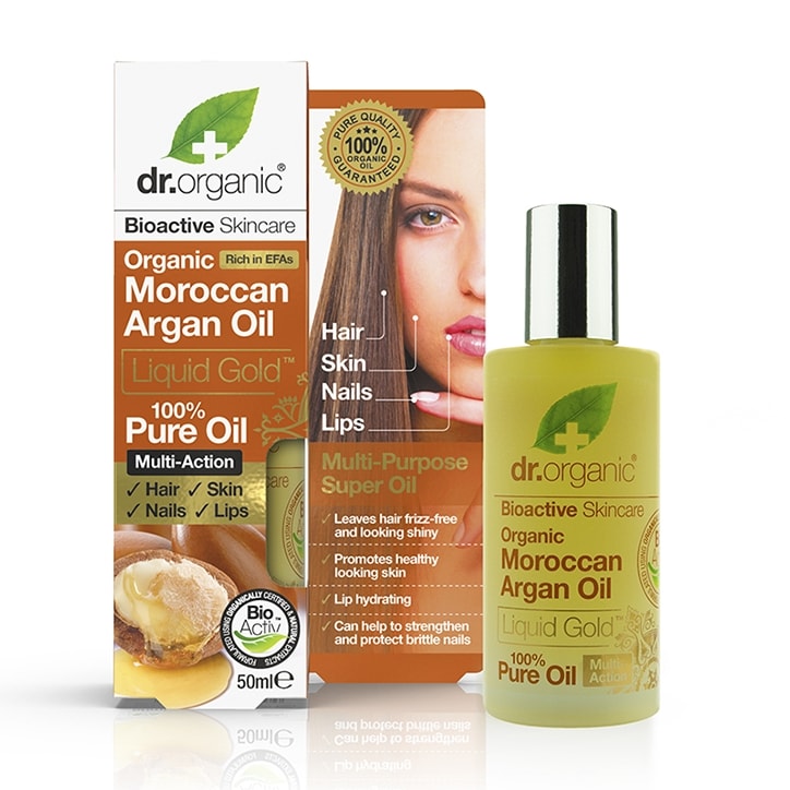 Dr Organic Αγνό Βιολογικό Έλαιο Περιποίησης Argan 50ml